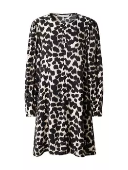 Платье MSCH COPENHAGEN Ottelie Karalynn, бежевый