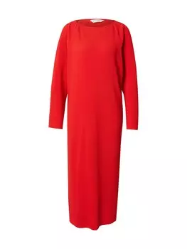 Платье MSCH COPENHAGEN Villa, красный