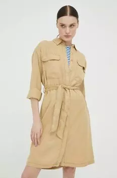 Платье Мустанг Mustang, бежевый