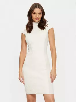 Платье на каждый день облегающего кроя Marciano Guess, бежевый