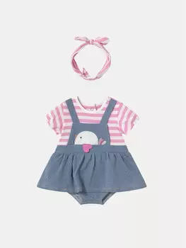 Платье на каждый день обычный крой 1658 Mayoral, мультиколор