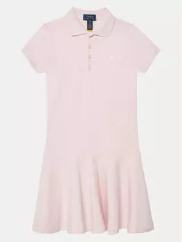Платье на каждый день обычный крой 313698754 Polo Ralph Lauren, розовый