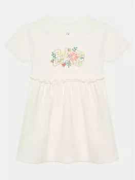 Платье на каждый день обычный крой 736116-01 Gap, экрю