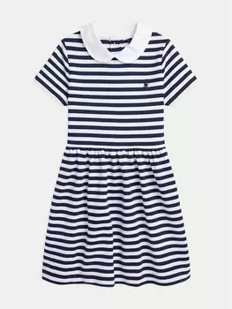 Платье на каждый день обычный крой 312940613001 Polo Ralph Lauren, синий