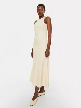 Платье на каждый день обычный крой Kristyna IO1100X7656 Ivy Oak, бежевый