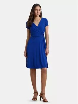 Платье на каждый день обычный крой 250868161016 Lauren Ralph Lauren, синий