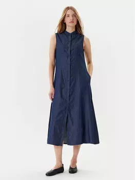 Платье на каждый день обычный крой 44KCDV0BH United Colors Of Benetton, синий