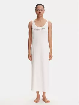 Платье на каждый день обычный крой EW000494 AF10881 U1131 Emporio Armani Underwear, белый