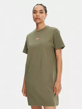 Платье на каждый день обычный крой Carron HARW0055251 Hunter, хаки