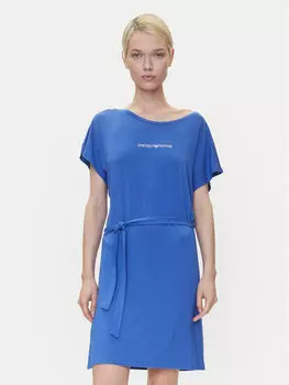 Платье на каждый день обычный крой EW000783 AF12192 UA012 Emporio Armani, синий