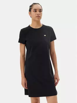 Платье на каждый день обычный крой 7W000084 AF12484 UC001 Ea7 Emporio Armani, черный