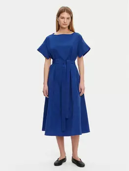 Платье на каждый день обычный крой Finish 2515221032 Weekend Max Mara, синий