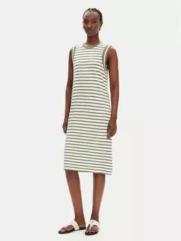 Платье на каждый день обычный крой 13002034 Olsen, зеленый