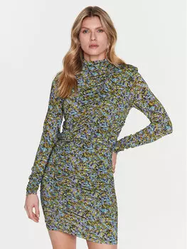 Платье на каждый день приталенного кроя Gestuz, мультиколор