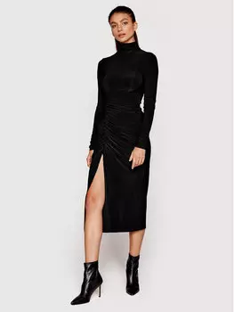 Платье на каждый день приталенного кроя Silvian Heach, черный