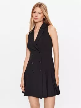 Платье на каждый день приталенного кроя Dkny, черный