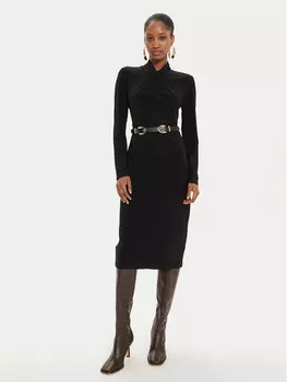 Платье на каждый день приталенного кроя Joseph Ribkoff, черный