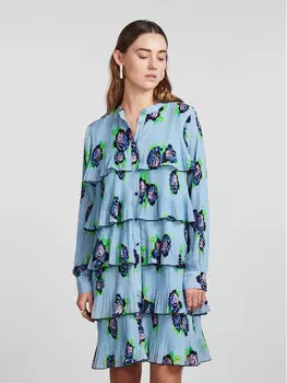 Платье на каждый день rosola стандартного кроя Yas, синий