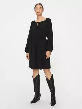 Платье на каждый день, стандартного кроя Vero Moda, черный