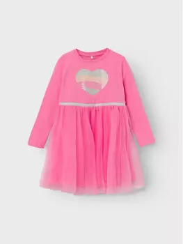 Платье на каждый день, стандартного кроя Name It, розовый