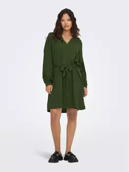 Платье на каждый день, стандартного кроя Jdy, зеленый