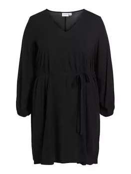 Платье на каждый день, стандартного кроя Vila, черный