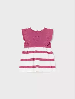 Платье на каждый день, стандартного кроя Mayoral, розовый