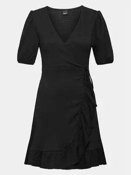 Платье на каждый день, стандартного кроя Gina Tricot, черный