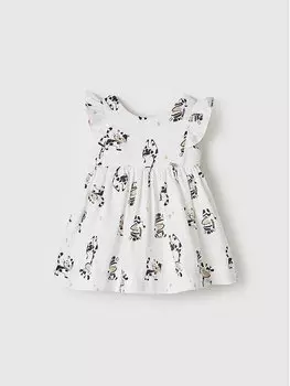 Платье на каждый день, стандартного кроя Mayoral, белый