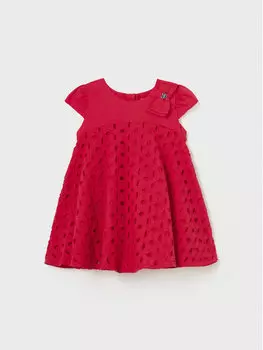 Платье на каждый день, стандартного кроя Mayoral, красный