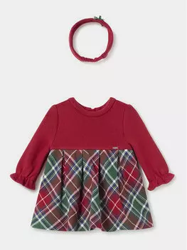 Платье на каждый день, стандартного кроя Mayoral, красный