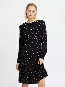 Платье на каждый день, стандартного кроя Ichi, черный
