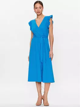 Платье на каждый день, стандартного кроя B.Young, синий