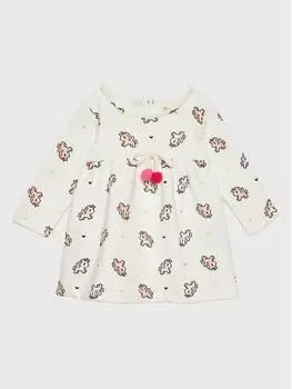 Платье на каждый день, стандартного кроя Zippy, белый