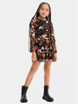 Платье на каждый день, стандартного кроя Desigual, мультиколор