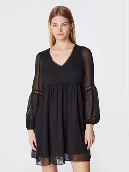 Платье на каждый день, стандартного кроя Naf Naf, черный