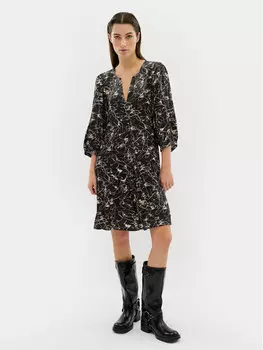 Платье на каждый день, стандартного кроя Karen By Simonsen, черный