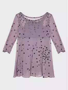 Платье на каждый день, стандартного кроя Cotton On Kids, фиолетовый