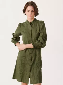 Платье на каждый день, стандартного кроя Part Two, коричневый