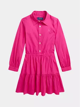 Платье на каждый день, стандартного кроя Polo Ralph Lauren, розовый