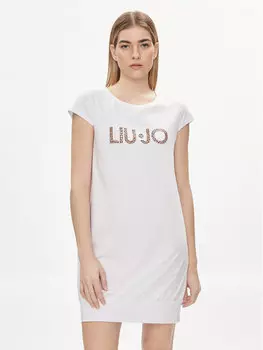 Платье на каждый день, стандартного кроя Liu Jo, белый