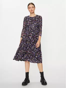 Платье на каждый день, стандартного кроя Vila, мультиколор