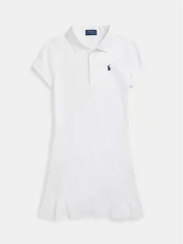 Платье на каждый день, стандартного кроя Polo Ralph Lauren, белый