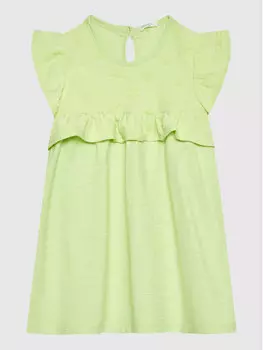 Платье на каждый день, стандартного кроя United Colors Of Benetton, зеленый