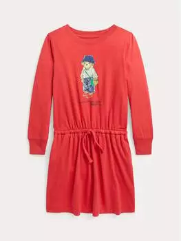 Платье на каждый день, стандартного кроя Polo Ralph Lauren, красный