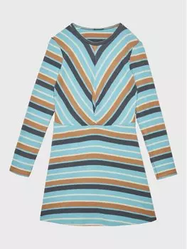 Платье на каждый день, стандартного кроя United Colors Of Benetton, синий