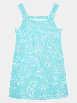 Платье на каждый день, стандартного кроя United Colors Of Benetton, синий