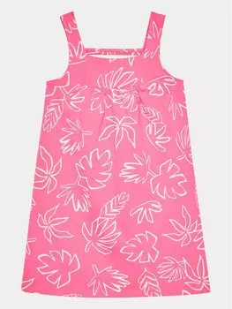 Платье на каждый день, стандартного кроя United Colors Of Benetton, розовый