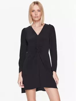 Платье на каждый день, стандартного кроя United Colors Of Benetton, черный