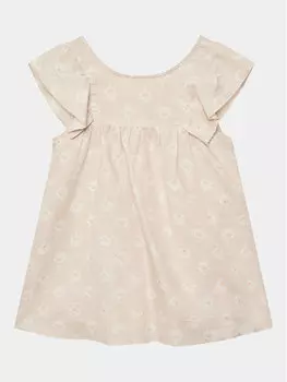 Платье на каждый день, стандартного кроя United Colors Of Benetton, бежевый